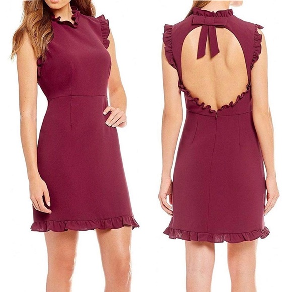 Jill stuart FINAL PRICE open back ruffle mini dress NO OFFERS - Picture 1 of 12